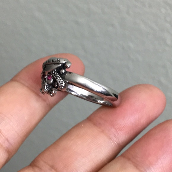 🖤Ed Hardy skull 💀 ring - Picture 6 of 15